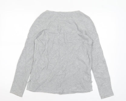 Womens UK Size S TOM TAILOR Grey Pullover Jumper
