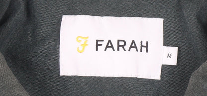 Mens UK Size M Farah Green Coach Jacket