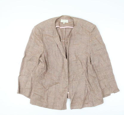 Womens UK Size M Austin Reed Regular Beige Suit Jacket