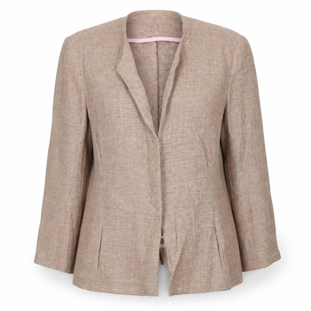Womens UK Size M Austin Reed Regular Beige Suit Jacket