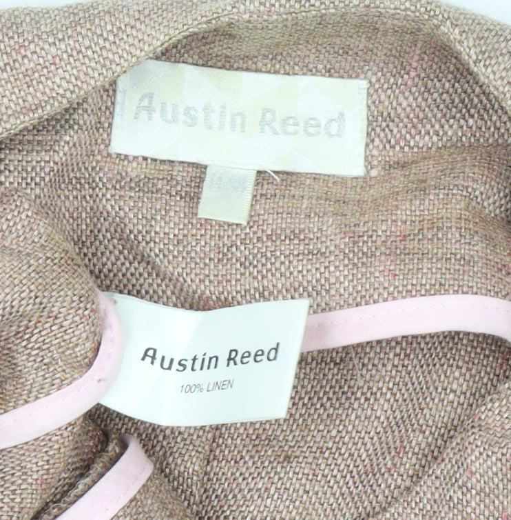 Womens UK Size M Austin Reed Regular Beige Suit Jacket