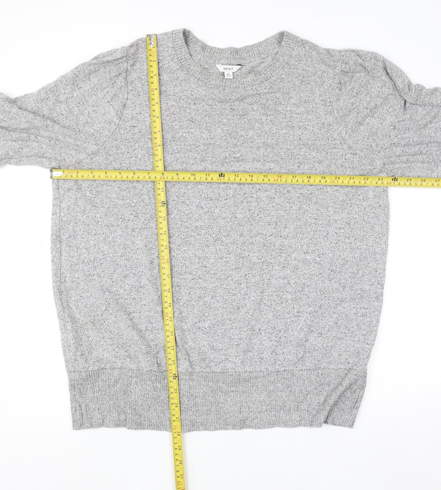 Womens UK Size XL NEXT Grey Pullover Jumper