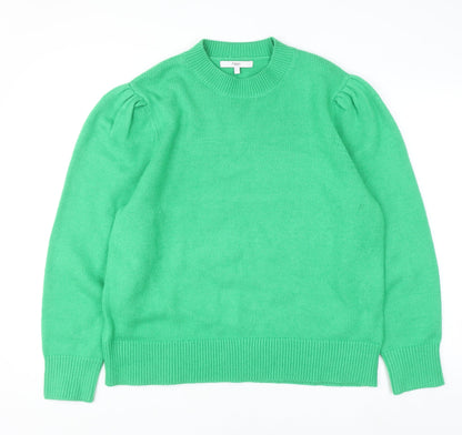 Womens UK Size L NEXT Green Pullover Jumper