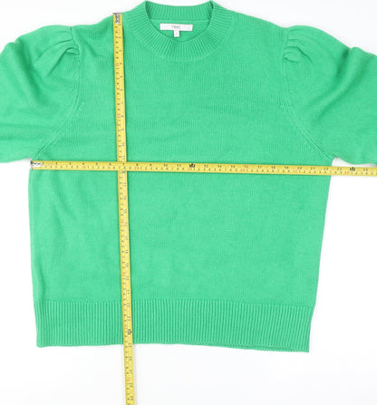Womens UK Size L NEXT Green Pullover Jumper
