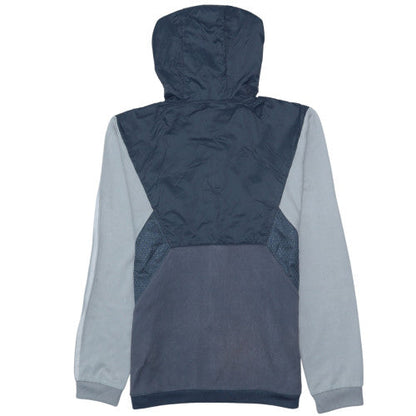 Mens UK Size S adidas Blue Full Zip Hoodie