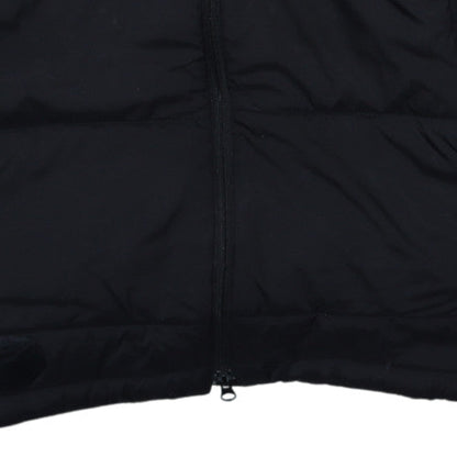 Puma Men's Black Long Hooded Puffer Coat Size S