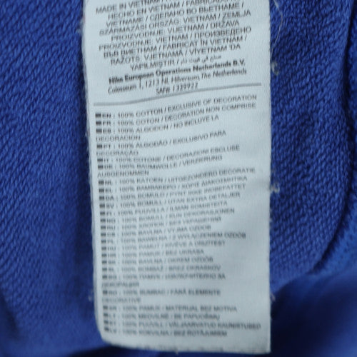 Mens UK Size L Nike Blue Pullover Sweatshirt