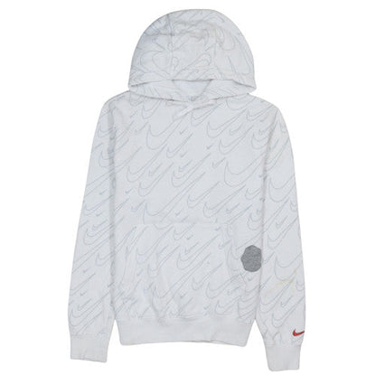 Mens UK Size XS Nike White Pullover Hoodie
