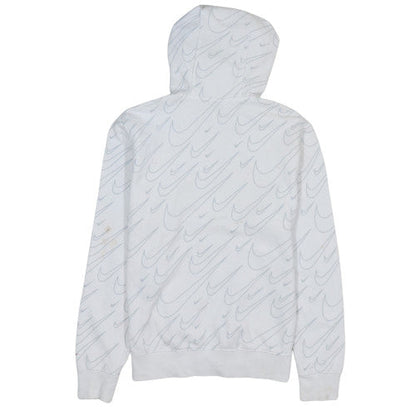Mens UK Size XS Nike White Pullover Hoodie