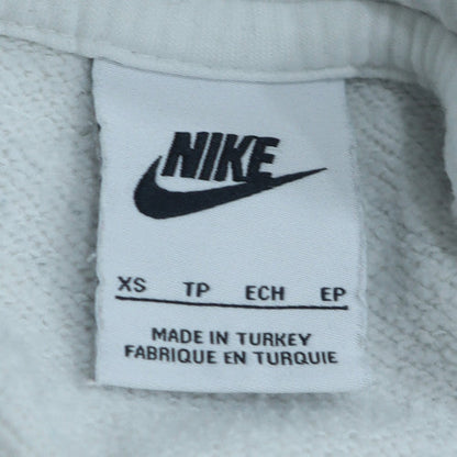 Mens UK Size XS Nike White Pullover Hoodie