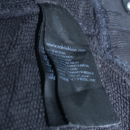Mens UK Size L Calvin Klein Jeans Black Pullover Sweatshirt