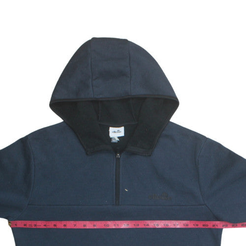 Mens UK Size M ellesse Blue Pullover Hoodie