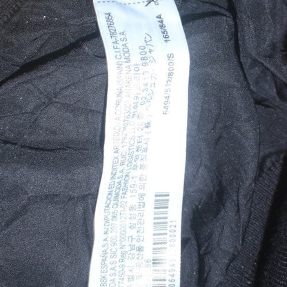Mens UK Size S Bershka Black Varsity Jacket
