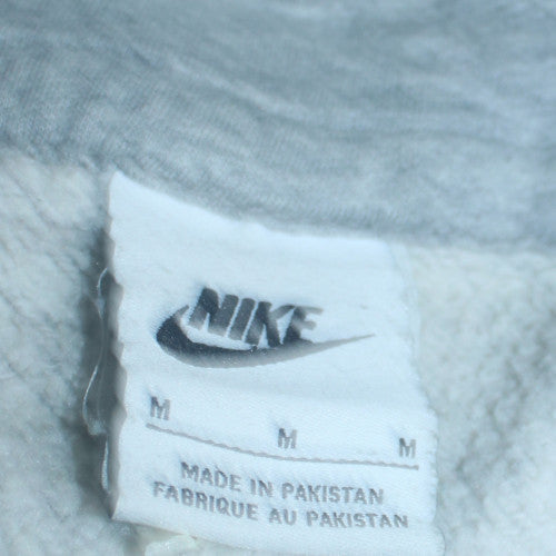 Mens UK Size M Nike Grey Pullover Hoodie