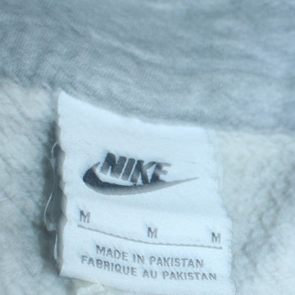 Mens UK Size M Nike Grey Pullover Hoodie