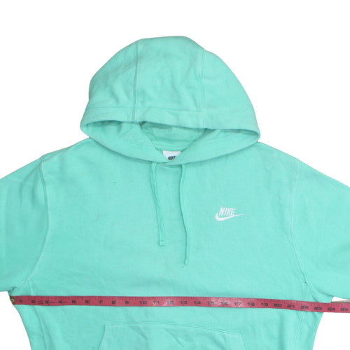 Womens UK Size M Nike Green Pullover Hoodie