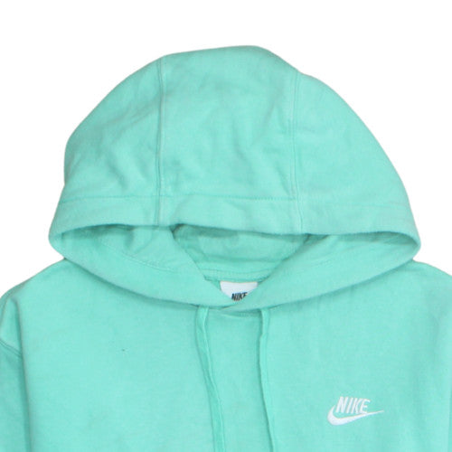 Womens UK Size M Nike Green Pullover Hoodie