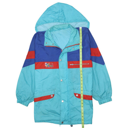 Womens UK Size M Brugi Blue Parka Coat