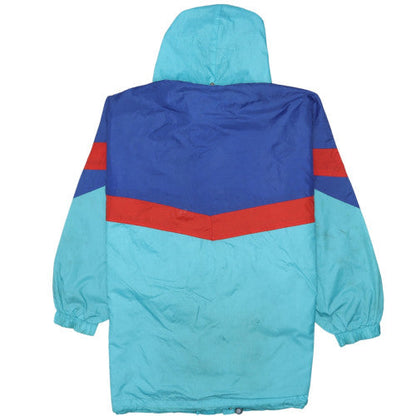 Womens UK Size M Brugi Blue Parka Coat