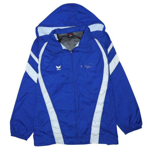 Mens UK Size 2XL ERIMA Blue Windbreaker Coat