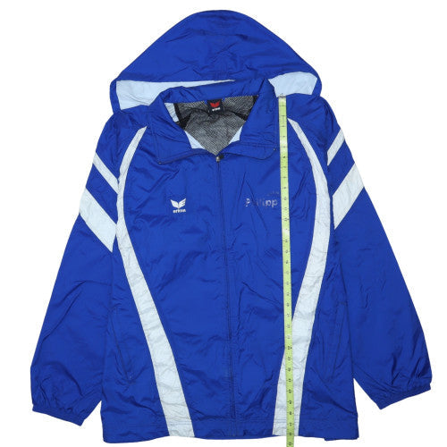 Mens UK Size 2XL ERIMA Blue Windbreaker Coat