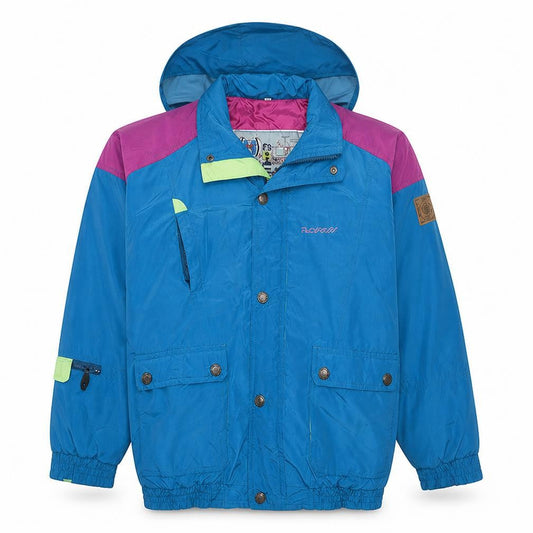 Womens UK Size M Rucanor Blue Puffer Jacket
