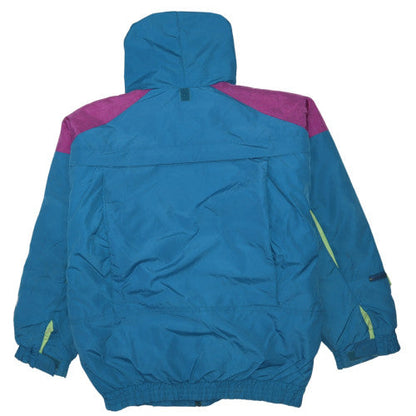 Womens UK Size M Rucanor Blue Puffer Jacket