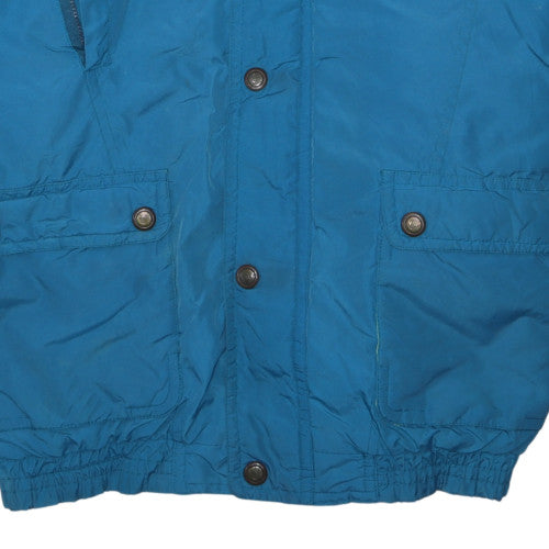Womens UK Size M Rucanor Blue Puffer Jacket