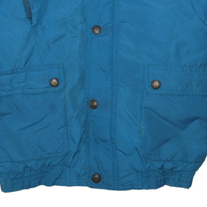 Womens UK Size M Rucanor Blue Puffer Jacket