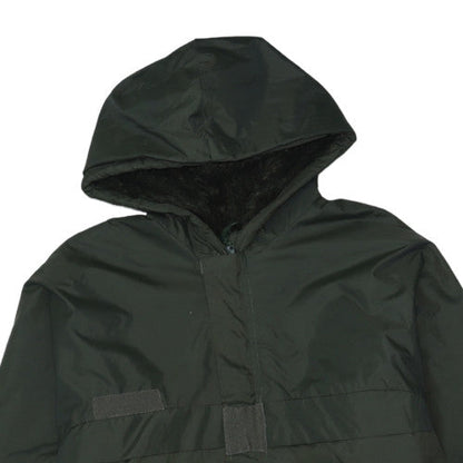 Mens UK Size L Trevois International Green Parka Coat
