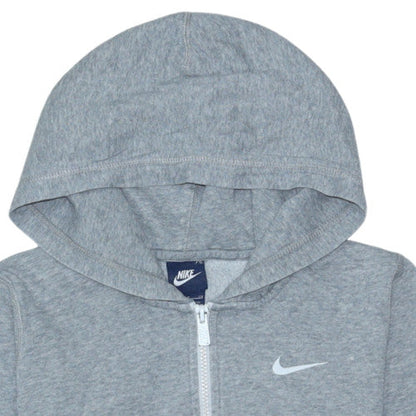 Mens UK Size S Nike Grey Full Zip Hoodie