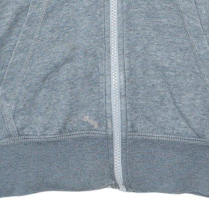 Mens UK Size S Nike Grey Full Zip Hoodie