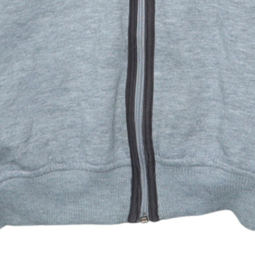 Mens UK Size M Umbro Grey Full Zip Hoodie