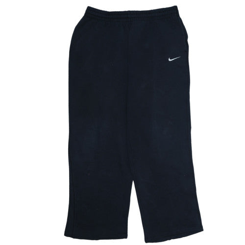 Mens UK Size M Nike Regular Fit Sweatpants Black Trousers