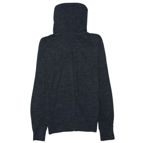 Womens UK Size M Nike Black Full Zip Hoodie