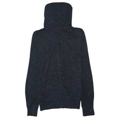 Womens UK Size M Nike Black Full Zip Hoodie