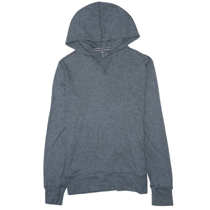 Gap Men's Grey Cotton Pullover Hoodie Size L