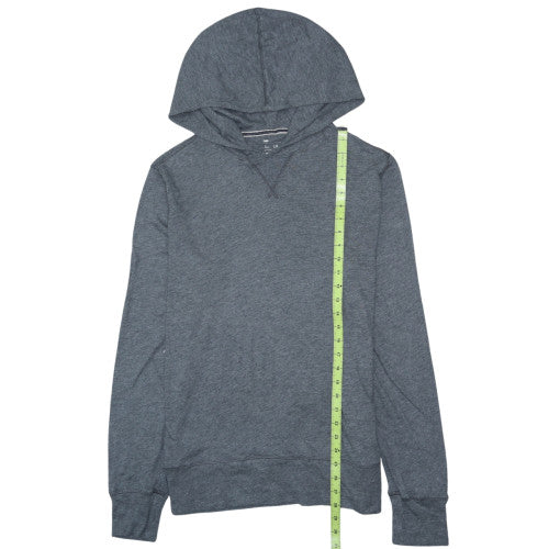 Gap Men's Grey Cotton Pullover Hoodie Size L