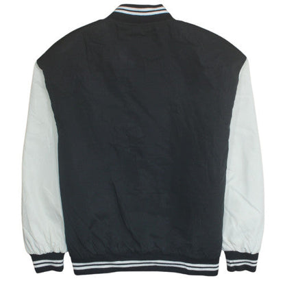 Primark Men Black Varsity Jacket California Embroidered M