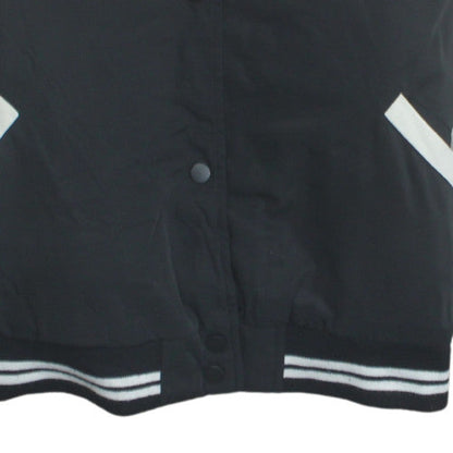 Primark Men Black Varsity Jacket California Embroidered M