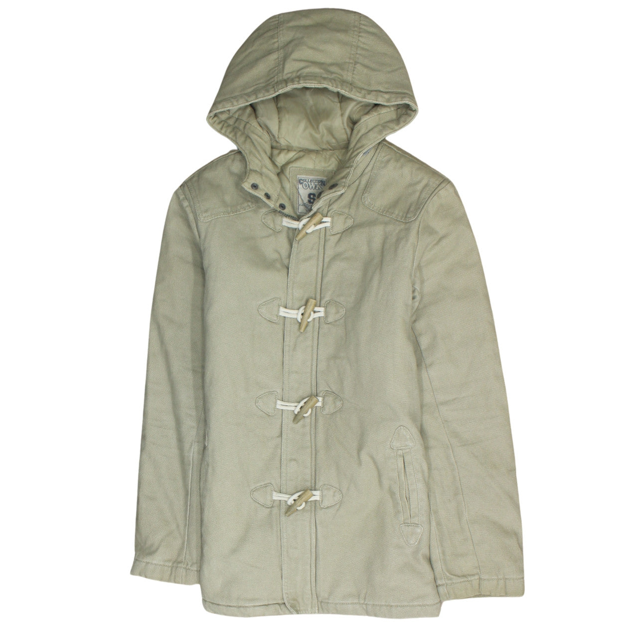 Mens UK Size S Collection OWMN Beige Duffle Coat