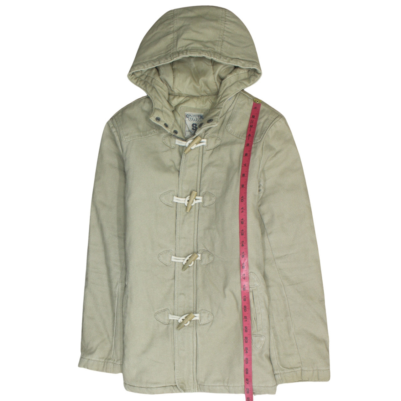Mens UK Size S Collection OWMN Beige Duffle Coat