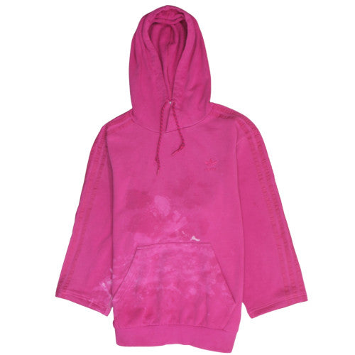 Womens UK Size M adidas Pink Pullover Hoodie