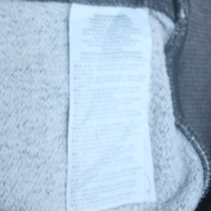 Mens UK Size L Nike Grey Full Zip Hoodie