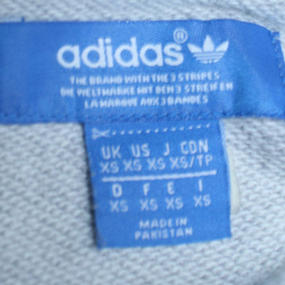Mens UK Size XS adidas Grey Pullover Sweatshirt