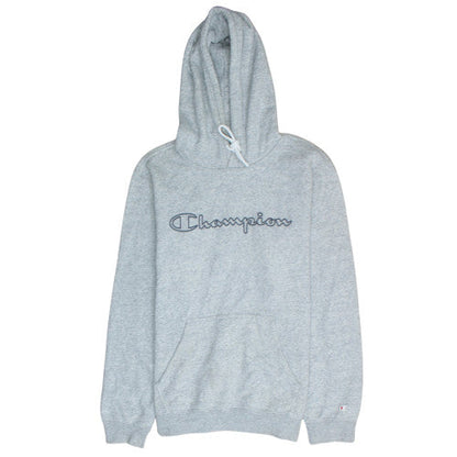 Mens UK Size L Champion Grey Pullover Hoodie