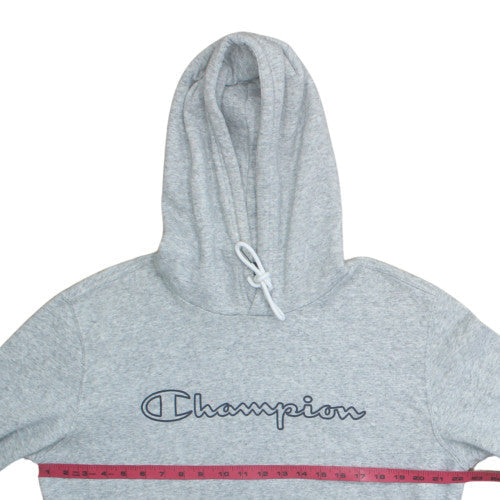 Mens UK Size L Champion Grey Pullover Hoodie