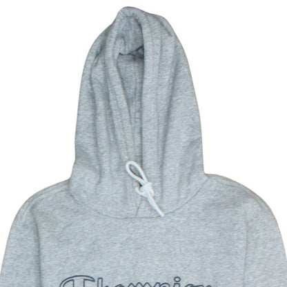 Mens UK Size L Champion Grey Pullover Hoodie