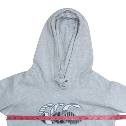 Mens UK Size 10 Canterbury Grey Pullover Hoodie