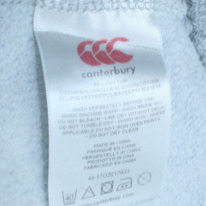 Mens UK Size 10 Canterbury Grey Pullover Hoodie